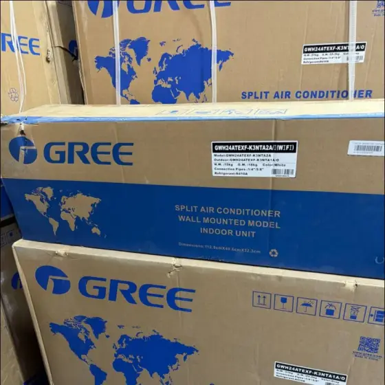 کولر گازی 24000 اینورتر گری مدل GWH24ATEXF