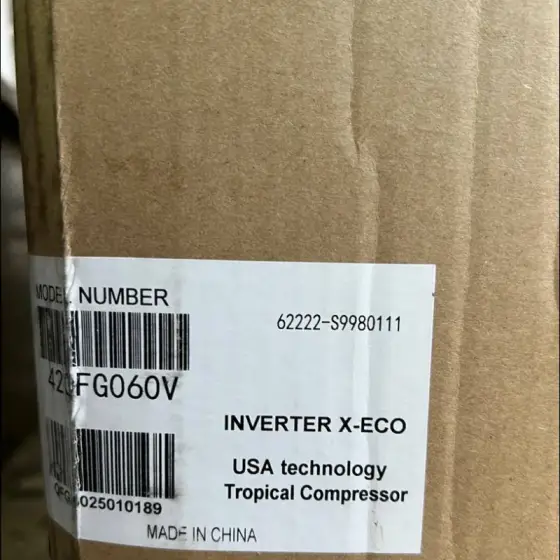 کولر گازی ایستاده 60000 اینورتر کریر مدل 42QFG060V