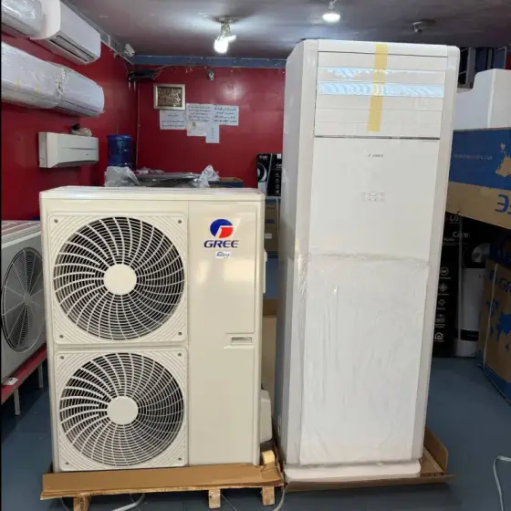 کولر گازی ایستاده 60000 اینورتر گری مدل GVH60APXL