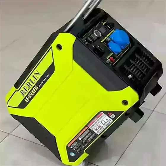 موتور برق 6.5 کیلووات دو گانه سوز برلین مدل BE-6500EIG