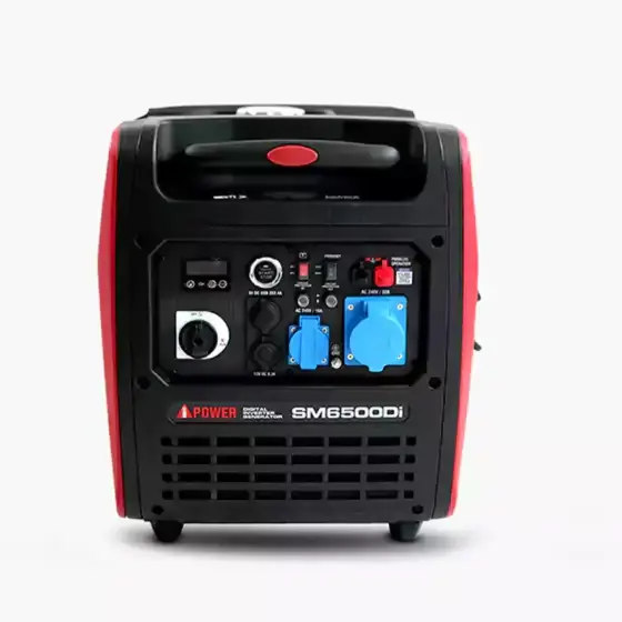 موتور برق 6.5 کیلووات بنزینی آی پاور مدل SM6500Di